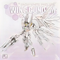 Spot supernova mold heart model MG Bai Xueji flying wing zero hair loss angel assembly model