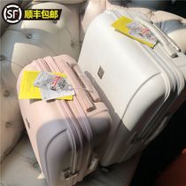 Japanese MARRLVE lotus pink girl 26 luggage PC universal wheel check 20 boarding case Men 24 trolley case