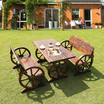 Outdoor table and chairs WATERPROOF SUNSCREEN TERRACE BALCONY TEA TABLE AND CHAIRS COMBINED CASUAL TABLE AND CHAIRS PATIO OUTDOOR EMBALMING SMALL TABLE AND CHAIRS