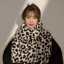Japan cape kara scarf women's autumn and winter fashion BAO WEN shawl dual-purpose Joker padded warm scarf women