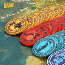 Game Mainland Texas Holdem Greek gods no face value ceramic chips mesh surface chip coins