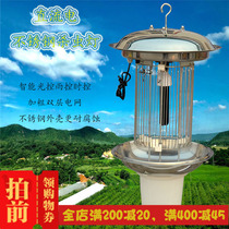 12V DC frequency vibration insecticidal lamp Outdoor orchard farm tea garden pest control lamp Agricultural breeding insect lure lamp LED lamp