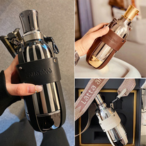 (Spot package SF)Latta alvor original gift with face flower back carry thermos Tide coronation No 1