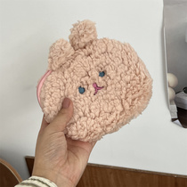 Tiger Year cute plush suede Children 2022 South Korea Burst New Student Zero Wallet Woman Little Mini Coin Bag Woman
