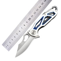 Clearance three-edged wood 7033 outdoor portable high-hardness folding knife sharp fruit knife outdoor knife