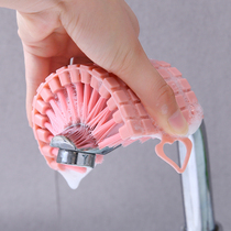 Bendable brush Bathroom dead corner brush Tile brush corner brush Laundry brush Bathtub brush Household faucet cleaning brush