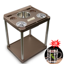 Mahjong Machine Tea Tea Tea Tea Building Hotel Ashtray Table Frame Little Side Table Level