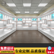 Display cabinet Product display cabinet Beauty salon cosmetics cabinet Creative paint company exhibition hall Sample display cabinet customization