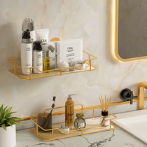 Punch-free toilet rack bathroom shelf toilet toilet wash table wall storage rack bath wall hanging