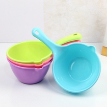 Factory direct plastic thickened water scoop Kitchen water scoop Bath water scoop Childrens shampoo cup Baby bath scoop scoop