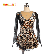 Funo figure skating performance clothing skating clothing custom children adult girls competition examination skirt velvet BAO WEN