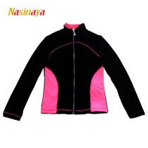 Funo figure skating training suit jacket jacket Nasinaya skin-friendly plus velvet custom children adult waist color