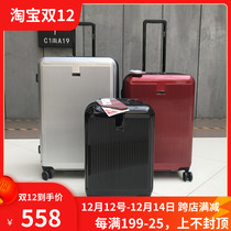 Foreign trade export 20 inch boarding box mute solid color 24 inch tie rod suitcase for men and women general large capacity luggage