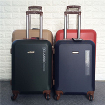 Extended suitcase Wear-resistant boarding box letter super large capacity Korean version of the silent universal wheel rod box suitcase