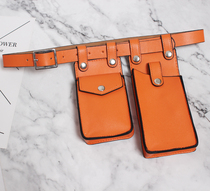 Multifunctional small bag 2019 summer new ins all-match wide shoulder strap mobile phone Messenger bag sports leisure pocket