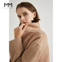 Shopping mall same MM lemon new winter 2019 double-sided woolen overcoat 5AA170621Q
