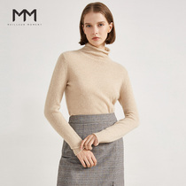 Shopping mall same mm lemon 2019 winter new sweater women's high collar Pullover cashmere sweater 5a9230831q