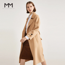 Shopping mall same mm lemon 2019 winter new mid long double faced woolen coat woolen coat female 5aa271011q