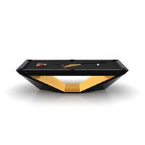 Modern Private Ordering High-end Indoor Home Billiard Table Flower Style Nine Balls Black Eight American Light Lavish Customized Table Billiard Table