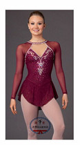 (Ze Yi customization)Childrens and womens figure skating suits competition suits performance suits skating skirts