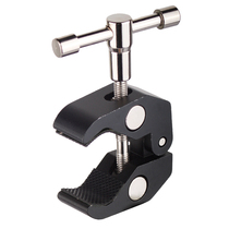 gopro fixed clamp C type vigorous clamp crab claw pliers Grip Bracket Magic Arm Photography Tripod Head Accessories