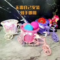 KTV Fruit Tray Three-wheeler Restaurant Cold Dish Decoration Dolly Banquet Dish with Mood Surrounding and Swaying Disc sashimi