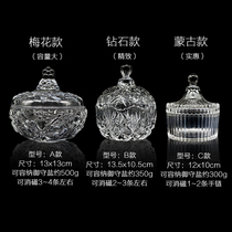Large particles Japanese natural Omori salt crystal degaussing box purification bowl tool jewelry bracelet storage jar