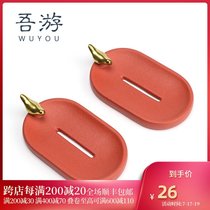 My tour wedding soap box soap dish Wedding supplies womans dowry soap box red pair of festive soap dish