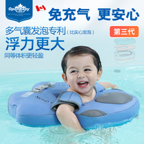 Inflatable baby swimming ring children under armpits 1-2-3 years old baby baby home baby bath ring girl
