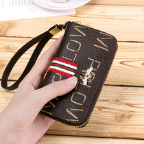 Emperor Paul key bag womens multifunctional key chain Womens coin wallet large capacity simple small car key bag