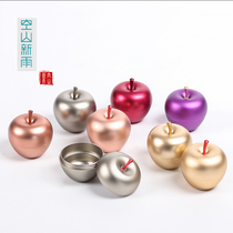 Sealed portable tea cans tea box Mini small Apple aluminum cans creative boutique jewelry gift box packaging cans