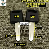 LR203 old locksmith applies to the Earth Eagle King motorcycle key embryo key embryo