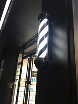 Hairdressing turn lamp hair salon led hair salon outdoor wall hair salon shop light barber shop waterproof hanging wall hairdressing light box