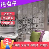 Hanging screen partition hanging curtain simple modern Japanese screen living room bedroom double-sided carved folding screen moving