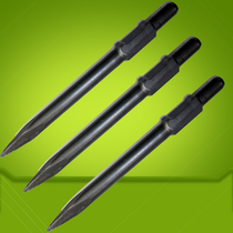 Professional electric pick Single electric pick Pick pick tip flat pick pick tip chisel Long hexagonal tip chisel Flat chisel Universal pick drill bit
