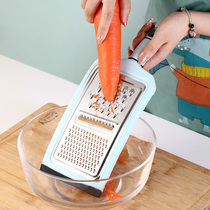 Home grater Multi-function kitchen wire brush Household three-in-one stainless steel potato and radish wire artifact