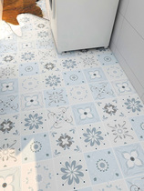 Bathroom toilet toilet thickened wear-resistant waterproof self-adhesive floor non-slip renovation wallpaper Oil-proof high temperature resistant wallpaper
