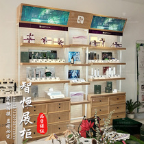 New cosmetics display cabinet Yingshu Skin care products display cabinet Nail polish shelf Beauty salon container