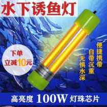 12v220v universal underwater bait light set fish lamp squid light fishing light fishing light fishing lamp poly-fish lamp