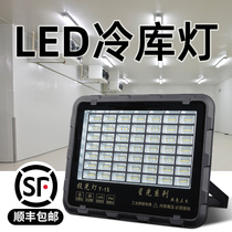 Special LED light for cold storage lamp 50W low temperature lamp waterproof and antifreeze moisture Searchlight freezer 100W ice storage lamp