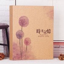 5-inch 400 sheets or 7-inch 200 album Bench Episode Inserts-Style Over-Plastic Photo Slim Family Couple Memorial Album