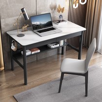 Rock board solid wood desk light luxury modern minimalist laptop desk Nordic simple home writing office table