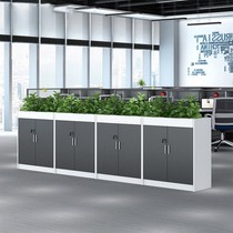 Flower slot cabinet screen partition short cabinet Cabinet Cabinet file cabinet wooden storage rack