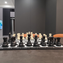 Germanic rider Chess Game-double Postural Great Folding Chessboard Adult Children Students Aggravating Pawns