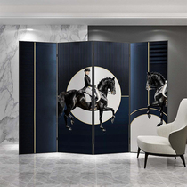 Light luxury screen partition living room modern porch folding move into door blocking office bedroom knight folding screen