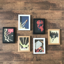 Revenge Alliance art creative gift handmade collage Childrens puzzle diy puzzle material pack Three-dimensional photo