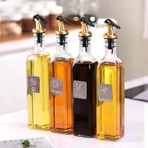 Oil bottle Glass oil spill-proof pot Large vinegar pot Seasoning bottle Soy sauce bottle Small vinegar bottle Kitchen supplies