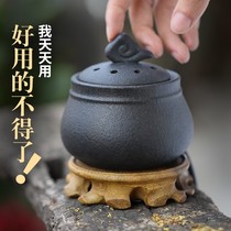 Ceramic electric fumigation furnace electronic aromatherapy incense burner Taiwan chip multi-stage temperature adjustment agarwood stove sandalwood stove