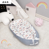 Neonatal bionic uterus bed portable baby bed bed folding movable bed bed anti-pressure sleeping artifact