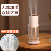 Humidifier small home dormitory student wireless car office desktop mini portable spray mute